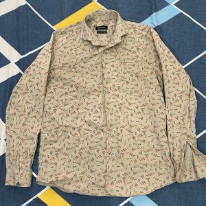 THE MAN Floral Print Long Sleeve Shirt