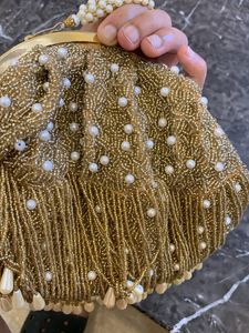 Embellished Pearl Bag