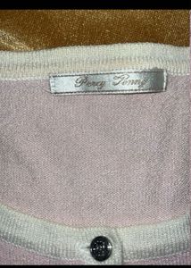 Pink cardigan type Top