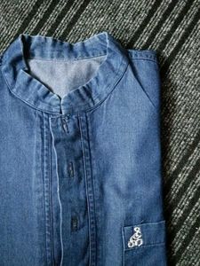 Denim Style Kurta