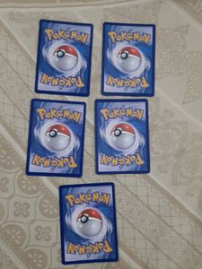 5 Pokemon Original Korean Cards