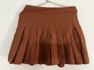 Brown Tennis Skirt