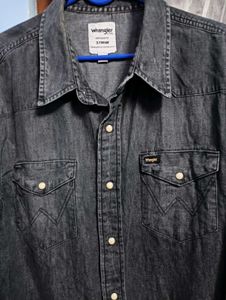 Wrangler Denim Western Shirt