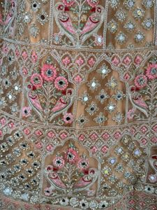 peach Lehenga Choli