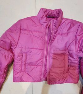 Pink Puffer Jacket