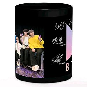 TNY BTS SIGNATURE (BLACK MUG)
