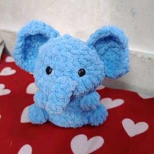 Crochet Mini Elephant Toy 🐘