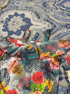 Floral Cold Shoulder Top