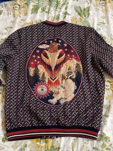 Zara Embroidered Bomber Jacket