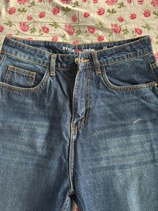 High Waisted Wide Leg Jeans