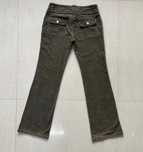 Vintage Olive Corduroy Pants