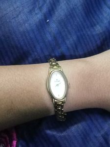 Titan Gold-Toned Women&#39;s Watch