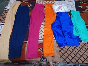 Combo 7Colorful Leggings Bundle