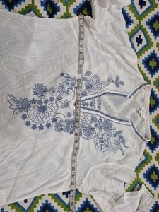 Embroidered Tunic Top