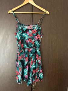 Tropical Floral Romper