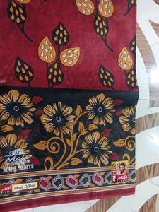 Elegant Floral Saree