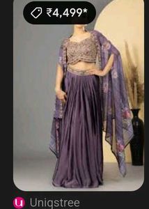 Indowestern Dress Heavy💜