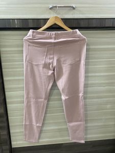 Pink Slim Fit Pants