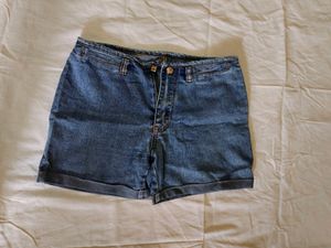 New Denim Blue Shorts
