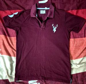 Onfire Polo Shirt with Deer