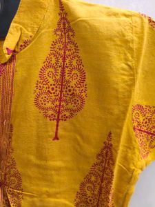 Combo Offer: Yellow &amp; Multi Colored Kurti