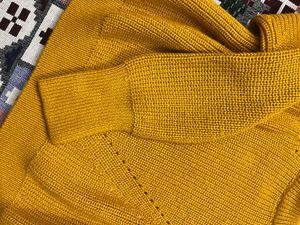 Mustard Knit Sweater