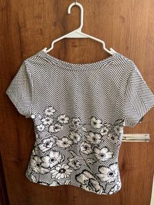 Floral Print Women's Top