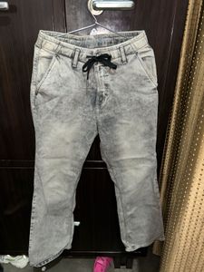 Grey Black Shaded Jeans