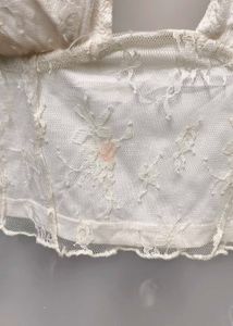 White Tie Detail Crop Top