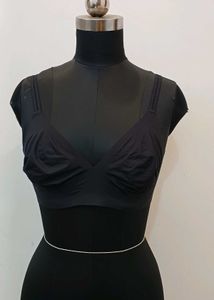 Simple Black Bra size L