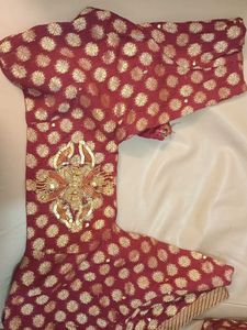 Ethnic Saree &amp; Blouse Fabric