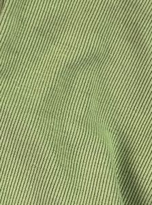 Green criss cross halter tank top