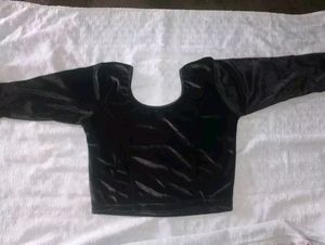 Velvet black Blouse