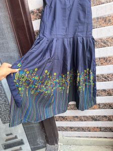 Floral Navy Dress