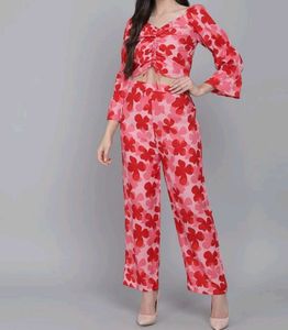Floral Two-Piece Set