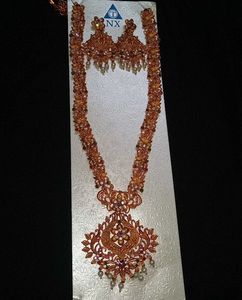 Matte Finish Antique Jewellery Set