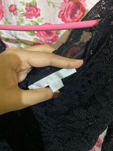 Lace Net Top