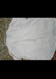 White Polka Dot Shirt