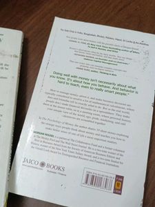 Morgan Housel Finance And Psychology Books