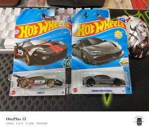 Hot Wheels Ferrari SF90 &amp; Ford GT