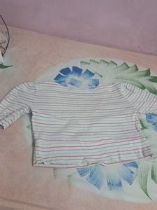 Striped Crop Top