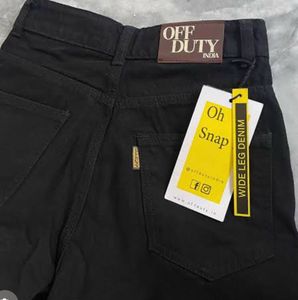 Black Wide Leg Jeans