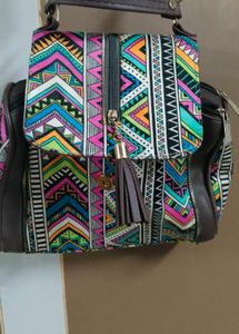 Priyanshi Handicraft Ikkat Sling Bag