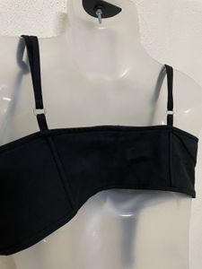 Forever 21  Y2k Korean Black Bralette