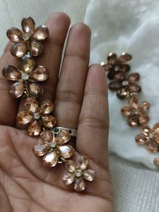 Flower Drop Earrings