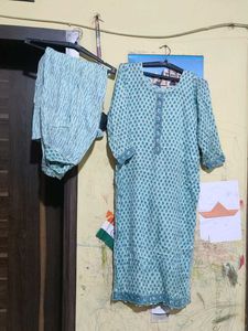 Elegant Afghani Kurta Set