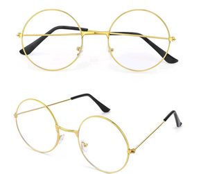 Golden Round Sunglasses