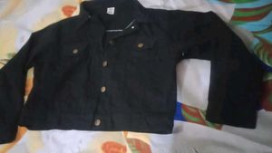 Black Button Down Jacket