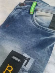 Boy&#39;s Distressed Denim Jeans