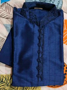 Navy Blue Kurta